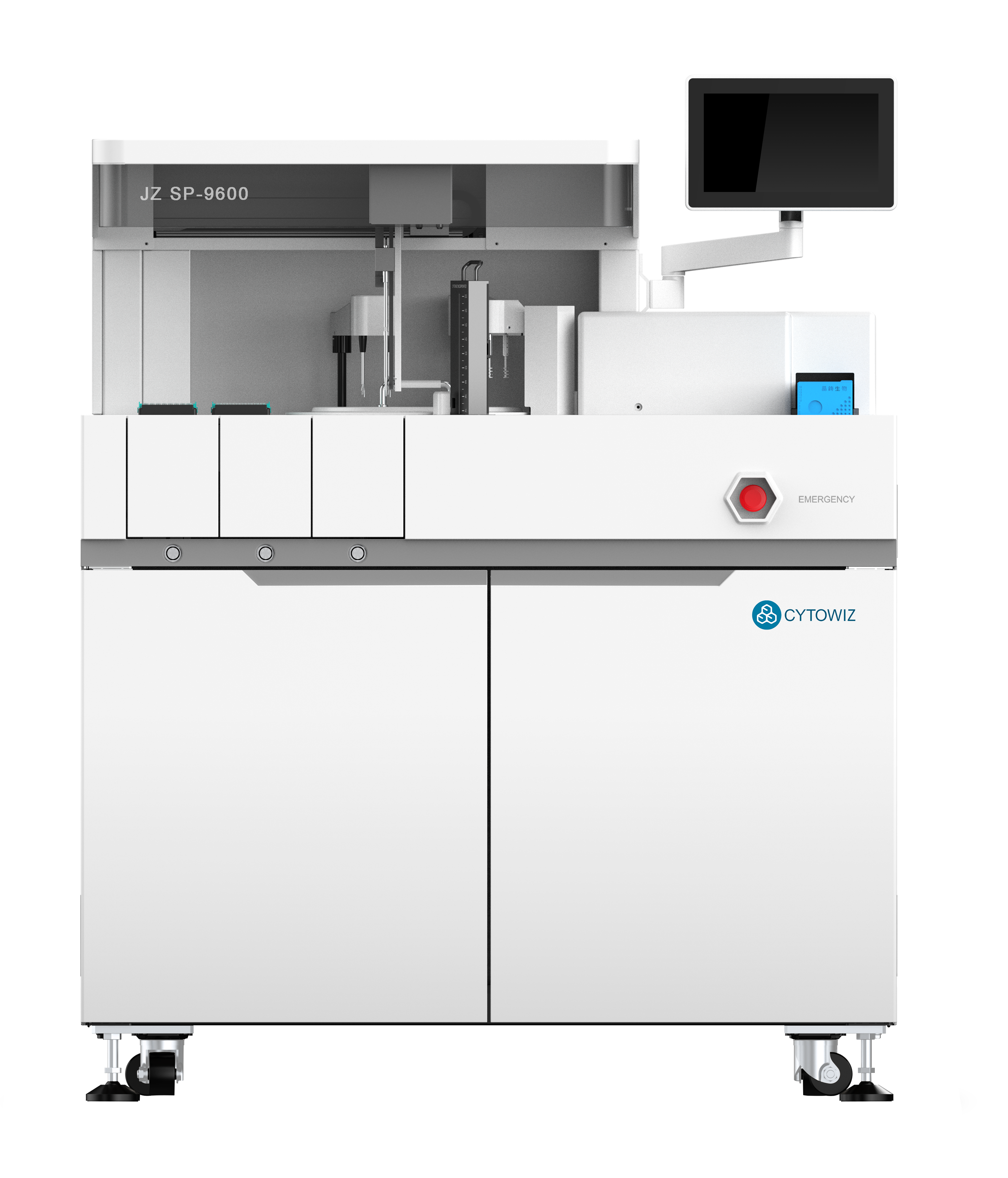 Automated System for Liquid Based Cell Preparation, Staining and Sealing JZ SP-9600